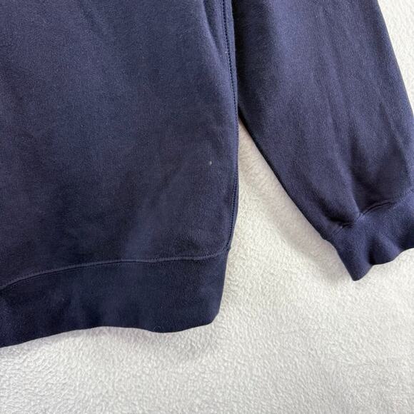 Vintage Mossimo Sweater Men's Medium Blue 1/4 Zip Pullover Skater Surfer 90s y2k - Picture 3 of 10